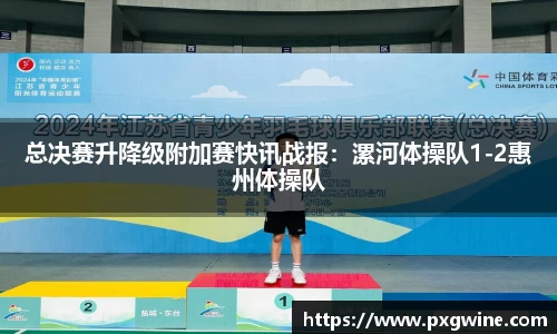 总决赛升降级附加赛快讯战报：漯河体操队1-2惠州体操队